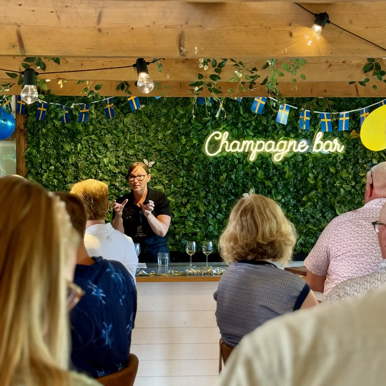 Champagnebar Invigning